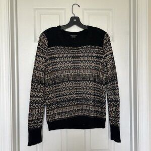 Theory Pullover Sweater, Hadar Chunky Silk Blend Small